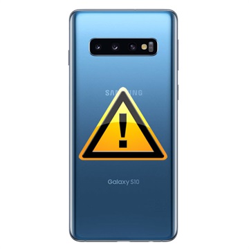 Reparație Capac Baterie Samsung Galaxy S10 - Prism Albastru