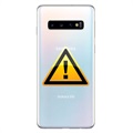 Reparație Capac Baterie Samsung Galaxy S10 - Prism Alb