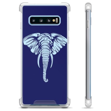 Husă Hibrid - Samsung Galaxie S10+ - Elefant