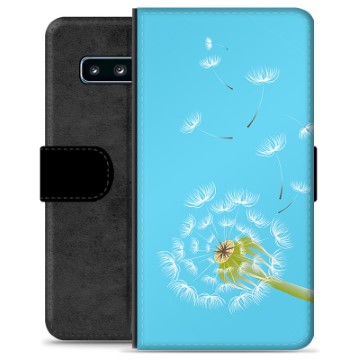 Husă Portofel Premium - Samsung Galaxie S10 - Păpădie