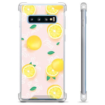 Husă Hibrid - Samsung Galaxie S10+ - Model Lămâie