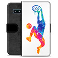 Husă Portofel Premium - Samsung Galaxy S10 - Slam Dunk