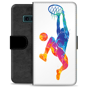 Husă Portofel Premium - Samsung Galaxy S10e - Slam Dunk