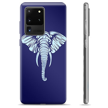 Husă TPU - Samsung Galaxie S20 Ultra - Elefant