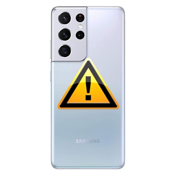 Reparație Capac Baterie Samsung Galaxy S21 Ultra 5G - Argintiu