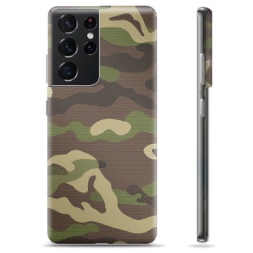 Husă TPU - Samsung Galaxy S21 Ultra 5G - Camo