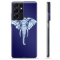 Husă TPU - Samsung Galaxy S21 Ultra 5G - Elefant