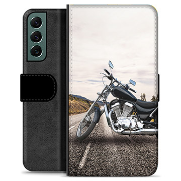 Husă Portofel Premium - Samsung Galaxy S22+ 5G - Motocicletă