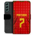 Husă Portofel Premium - Samsung Galaxy S22+ 5G - Portugalia