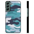 Capac Protecție - Samsung Galaxy S22+ 5G - Camuflaj Albastru