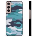 Capac Protecție - Samsung Galaxy S22 5G - Camuflaj Albastru