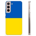 Husă TPU Steagul Ucrainei - Samsung Galaxy S22 5G - Galben și albastru deschis