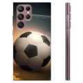 Husă TPU - Samsung Galaxy S22 Ultra 5G - Fotbal