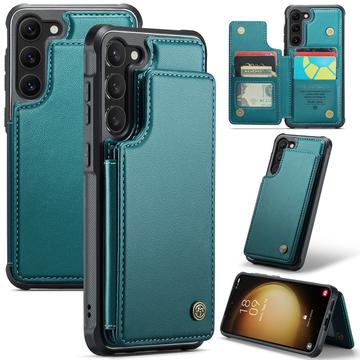 Samsung Galaxy S23+ 5G Caseme C22 Case RFID Card Wallet - Verde