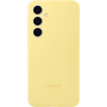 Husă Silicon Samsung Galaxy S24 FE - EF-PS721CYEGWW - Galben