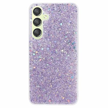 Husă TPU Samsung Galaxy S24 - Glitter Flakes