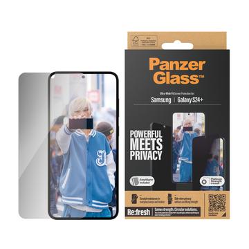 Geam Protecție Ecran Samsung Galaxy S24+ - PanzerGlass Ultra-Wide Fit Privacy EasyAligner - Clar