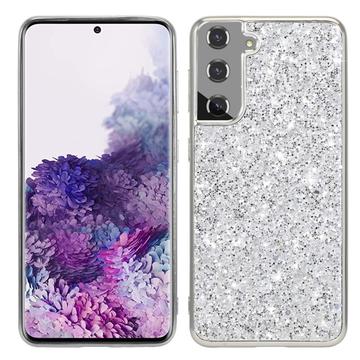 Husă Hibrid Samsung Galaxy S24+ - Glitter - Argintiu