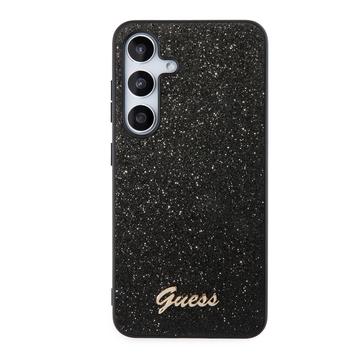 Husă Hibrid Samsung Galaxy S24+ - Guess Glitter Flakes Metal Logo