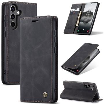 Husă Portofel Samsung Galaxy S25 - Caseme 013 - Negru