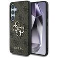 Husă Hibrid Samsung Galaxy S25 - Guess 4G Big Metal Logo - Maro