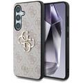 Husă Hibrid Samsung Galaxy S25 - Guess 4G Big Metal Logo - Roz