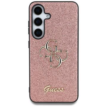 Husă Samsung Galaxy S25 - Guess Fixed Glitter 4G Metal Logo