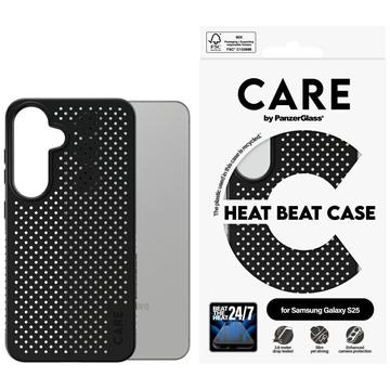 Husă Samsung Galaxy S25 PanzerGlass Care Heat Beat - Negru