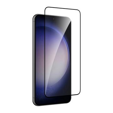 Protector de ecran din sticlă temperată Puro Samsung Galaxy S25 - protecție premium a ecranului - Marginea Neagră