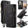 Husă Portofel Samsung Galaxy S25 Ultra - Caseme C30 Multifunctional - Negru