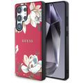 Husă Samsung Galaxy S25 Ultra Guess Grained Printed Flower Pattern - compatibil MagSafe