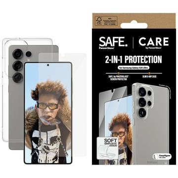 Samsung Galaxy S25 Ultra PanzerGlass Care Fashion 2-in-1 Bundle - Transparent