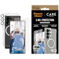 Samsung Galaxy S25 Ultra PanzerGlass Care Flagship 3-in-1 Bundle - Transparent