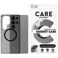 Husă Samsung Galaxy S25 Ultra PanzerGlass Care Smokey Urban Combat - compatibil MagSafe - Negru transparent