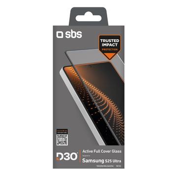 Protector de ecran din sticlă temperată cu ramă Samsung Galaxy S25 Ultra SBS D3O Active Full Cover