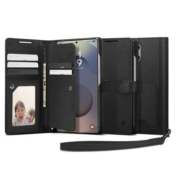 Husă Samsung Galaxy S25 Ultra Spigen Wallet S - Negru