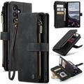 Husă Portofel Samsung Galaxy S25+ - Caseme C30 Multifunctional - Negru