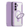 Husă cu rabat magnetic Samsung Galaxy S25+ Dux Ducis Skin X Pro - Violet