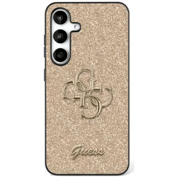 Husă Samsung Galaxy S25+ - Guess Fixed Glitter 4G Metal Logo - Auriu