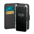 Samsung Galaxy S25+ Puro Wallet Case cu 2 sloturi pentru carduri - Negru