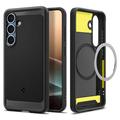 Husă TPU Samsung Galaxy S25+ - Spigen Rugged Armor Mag - Negru