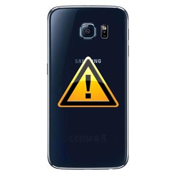 Reparație Capac Baterie Samsung Galaxy S6 - Negru