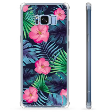 Husă Hibrid - Samsung Galaxie S8 - Floare Tropicală