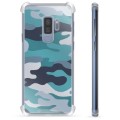 Husă Hibrid - Samsung Galaxie S9+ - Camuflaj Albastru