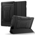 Husă Folio Samsung Galaxy Tab S9 FE - Spigen Rugged Armor Pro - Negru