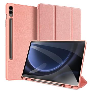 Husă Smart Pliabilă Samsung Galaxy Tab S9 FE+ - Dux Ducis Domo - Roz