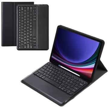 Husă Cu Tastatură Bluetooth Samsung Galaxy Tab S9+ - Negru