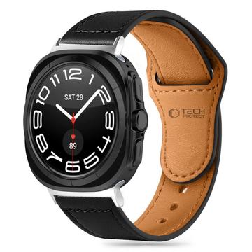 Curea din piele Samsung Galaxy Watch Ultra Tech-Protect Fit - 47mm - negru