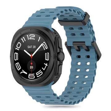 Curea TPU Samsung Galaxy Watch Ultra TPU Strap - Tech-Protect Iconband Pro - 47mm - Albastru