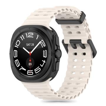 Curea TPU Samsung Galaxy Watch Ultra TPU Strap - Tech-Protect Iconband Pro - 47mm - Starlight